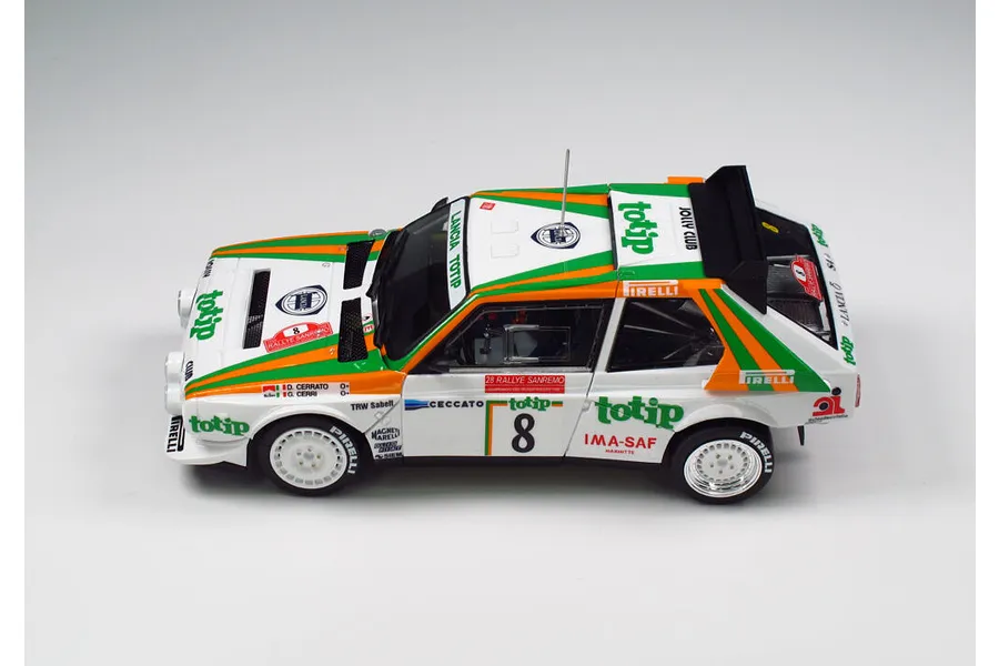 NuNu 1/24 Lancia Delta S4 &amp;#039;86 (Sanremo Rally) Scaled Plastic Model Kit image 52917