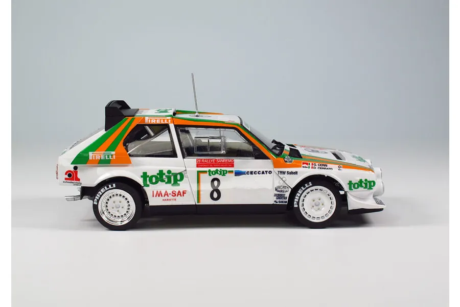 NuNu 1/24 Lancia Delta S4 &amp;#039;86 (Sanremo Rally) Scaled Plastic Model Kit image 52919