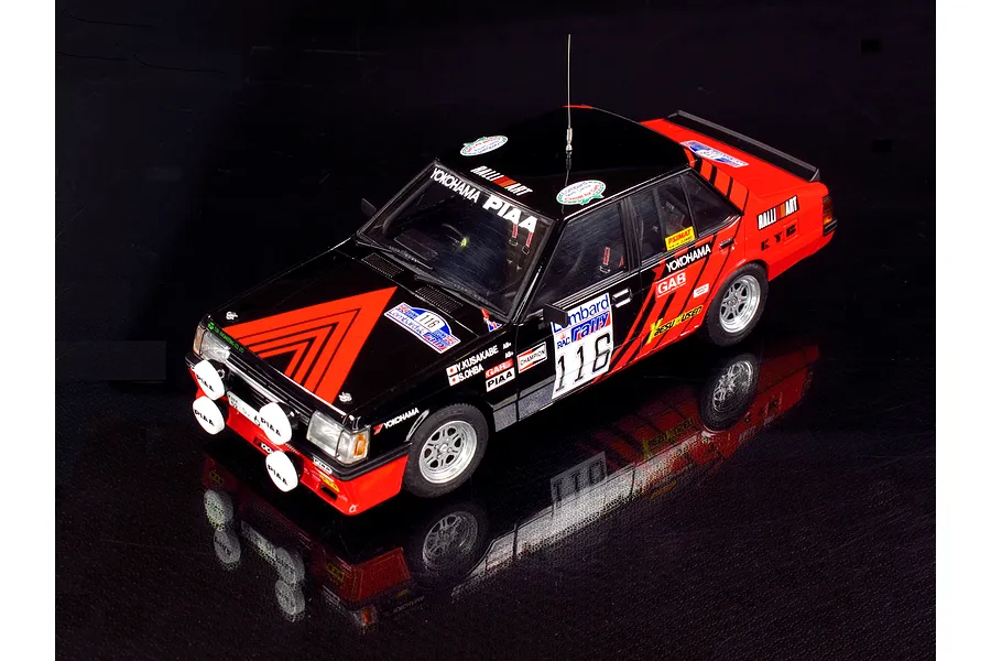 Beemax 1/24 Mitsubishi Lancer Turbo &amp;#039;84 (RAC Rally Version) Scaled Plastic Model Kit image 52926