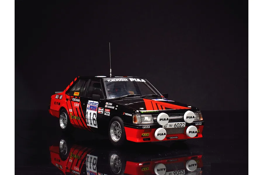 Beemax 1/24 Mitsubishi Lancer Turbo &amp;#039;84 (RAC Rally Version) Scaled Plastic Model Kit image 52930