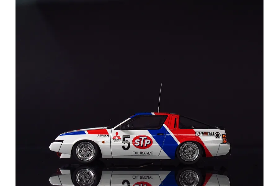 Beemax 1/24 Mitsubishi Starion Gr.A &amp;#039;87 (JTC Version) Scaled Plastic Model Kit image 52938