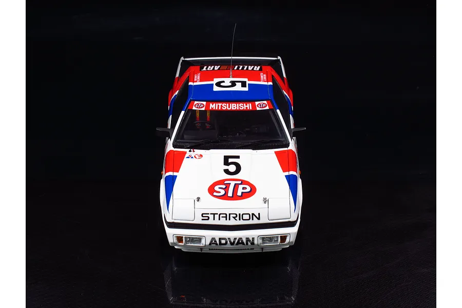 Beemax 1/24 Mitsubishi Starion Gr.A &amp;#039;87 (JTC Version) Scaled Plastic Model Kit image 52939