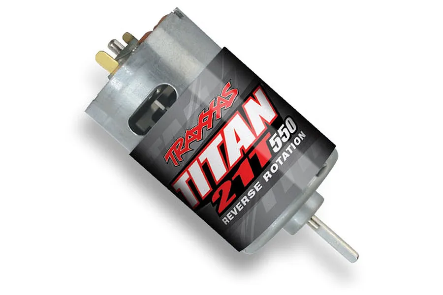 Traxxas Titan Reversed 550 Size 21 Turn Brushed Motor image 5295