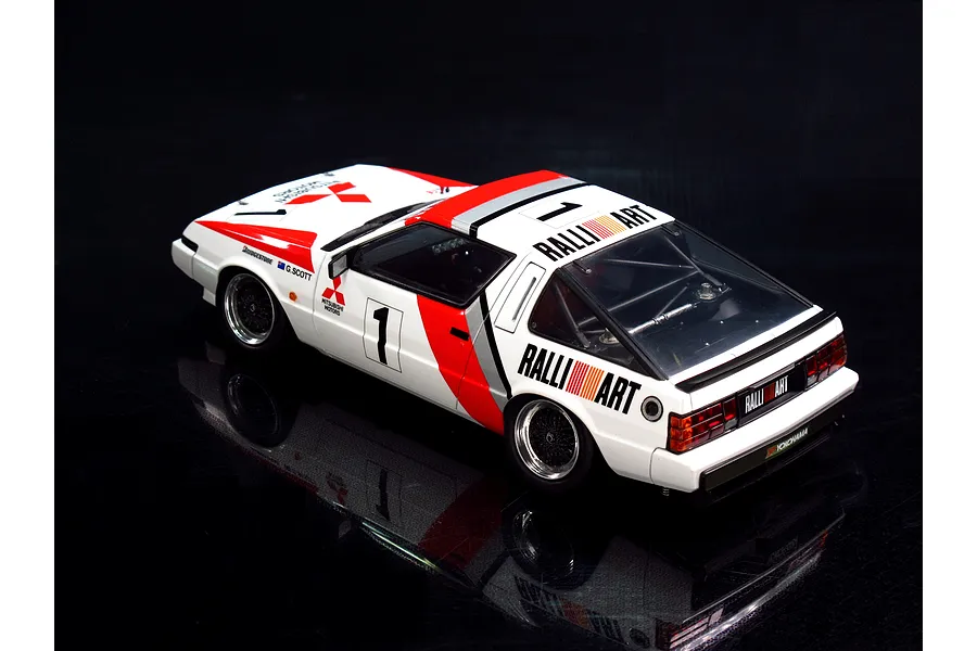 Beemax 1/24 Mitsubishi Starion Gr.A &amp;#039;87 (JTC Version) Scaled Plastic Model Kit image 52941