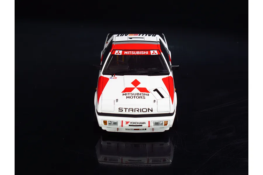 Beemax 1/24 Mitsubishi Starion Gr.A &amp;#039;87 (JTC Version) Scaled Plastic Model Kit image 52944