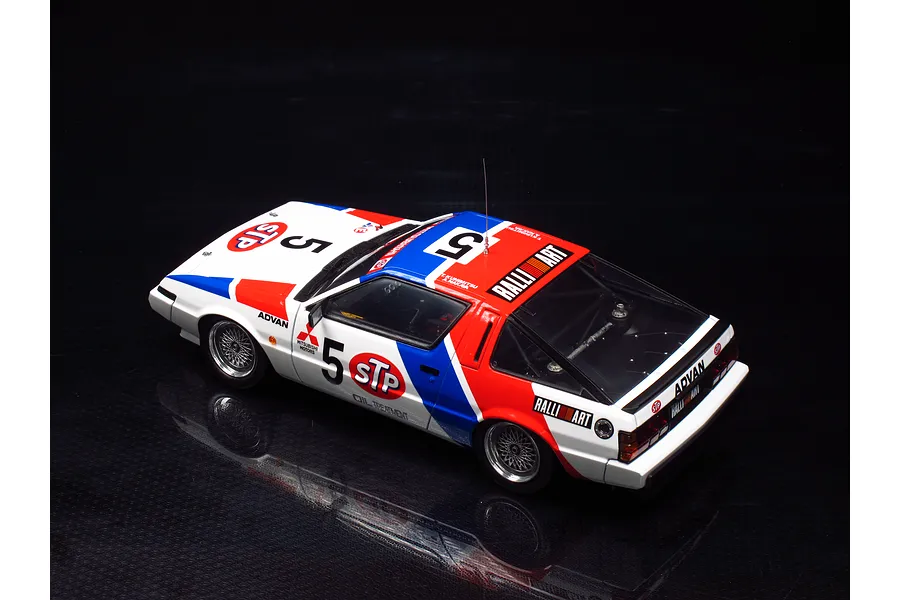 Beemax 1/24 Mitsubishi Starion Gr.A &amp;#039;87 (JTC Version) Scaled Plastic Model Kit image 52947