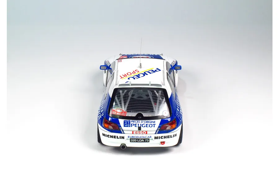 NuNu 1/24 Peugeot 306 Maxi &amp;#039;96 (Monte Carlo Rally) Scaled Plastic Model Kit image 52971