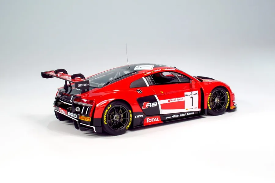 NuNu 1/24 Audi R8 LMS GT3 (SPA 24 Hours &amp;#039;15) Scaled Plastic Model Kit image 52978