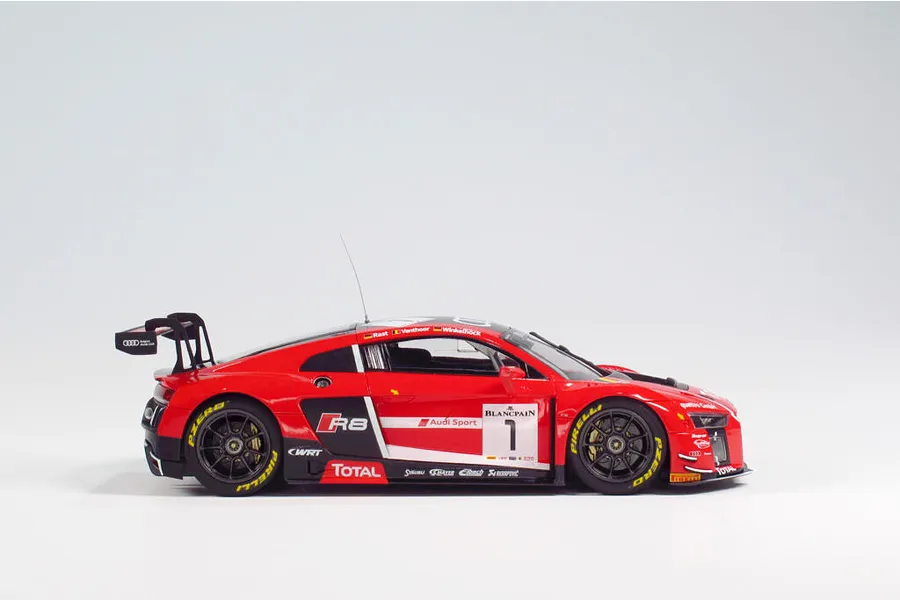 NuNu 1/24 Audi R8 LMS GT3 (SPA 24 Hours &amp;#039;15) Scaled Plastic Model Kit image 52981