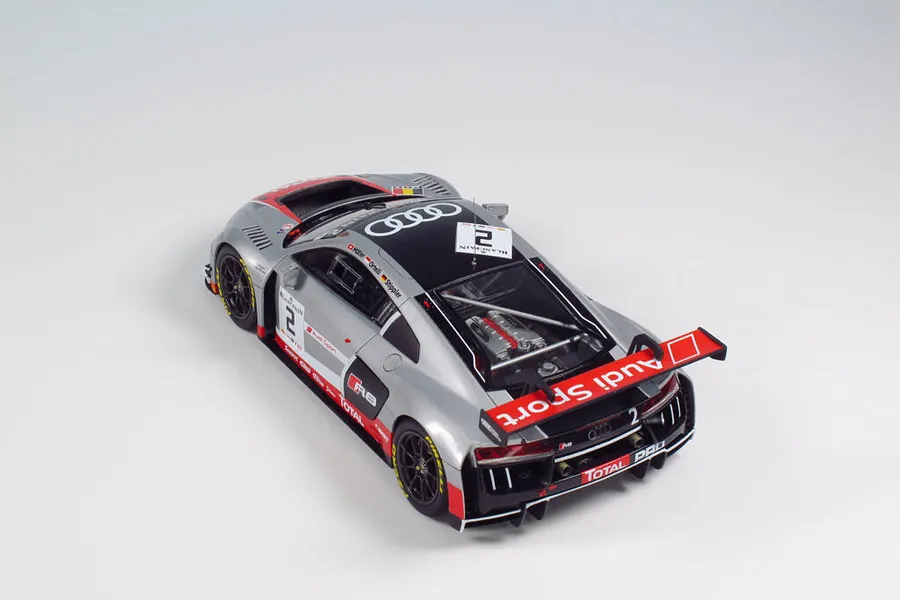 NuNu 1/24 Audi R8 LMS GT3 (SPA 24 Hours &amp;#039;15) Scaled Plastic Model Kit image 52986