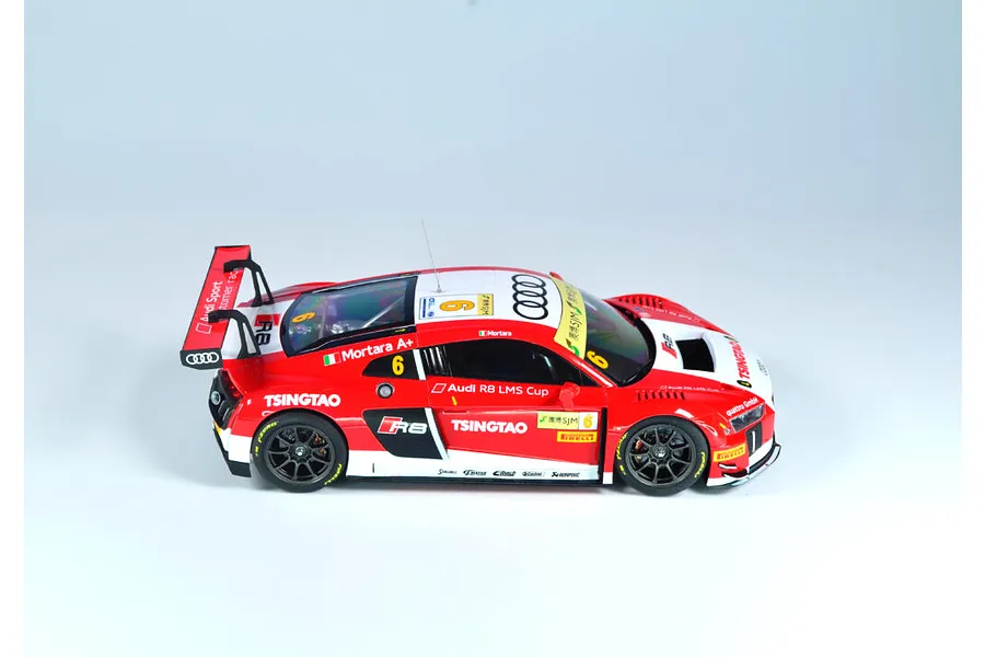 NuNu 1/24 Audi R8 LMS (2015 Macau FIA GT) Scaled Plastic Model Kit image 53000