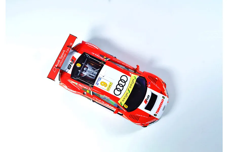 NuNu 1/24 Audi R8 LMS (2015 Macau FIA GT) Scaled Plastic Model Kit image 53005