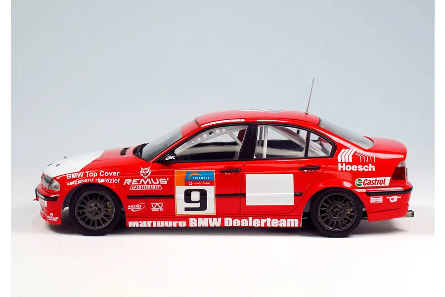 NuNu 1/24 BMW 320i E46 (Super Production DTCC 2001 Winner) Scaled Plastic Model Kit image 53010