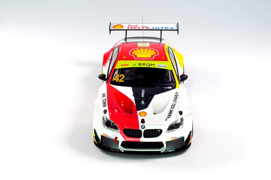 NuNu 1/24 BMW M6 (2018 Macau GP GT3 Race Winner) Scaled Plastic Model Kit image 53019