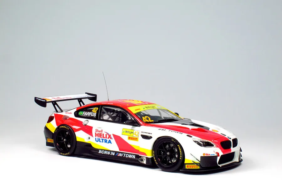 NuNu 1/24 BMW M6 (2018 Macau GP GT3 Race Winner) Scaled Plastic Model Kit image 53028