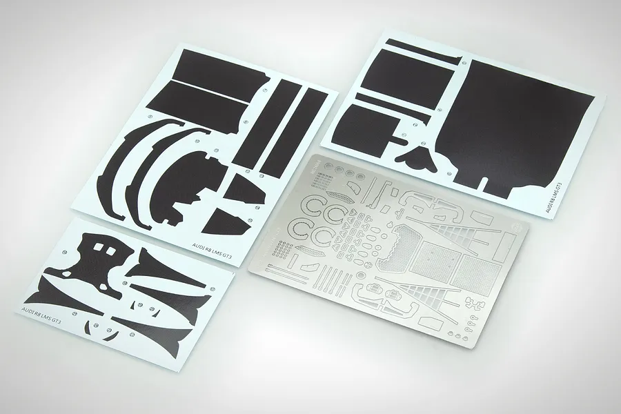 NuNu 1/24 Audi R8 LMS GT3 (SPA 24 Hours &amp;#039;15) Detail Up Parts Set image 53044