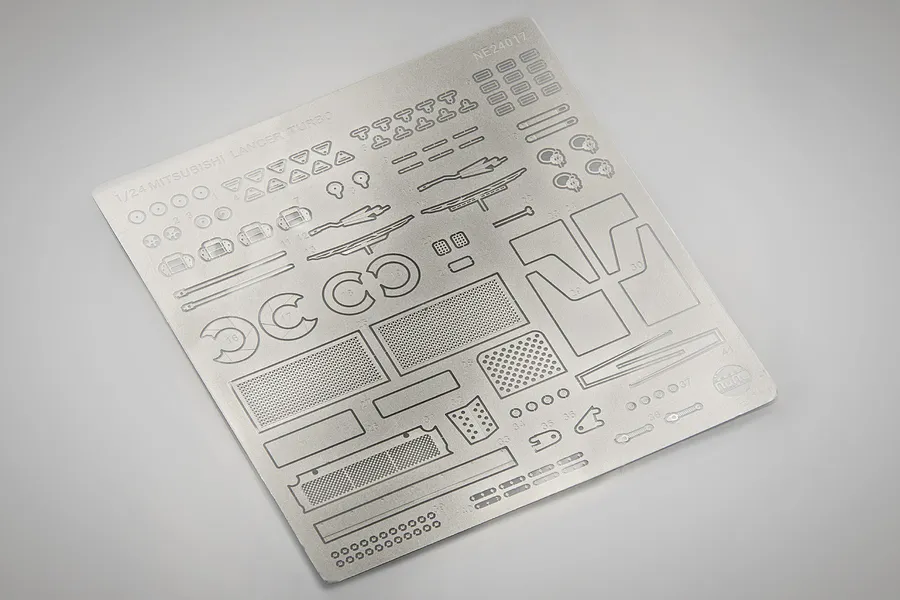 NuNu 1/24 Mitsubishi Lancer Turbo &amp;#039;82 (Rally of 1000 Lakes) Detail Up Parts Set image 53045