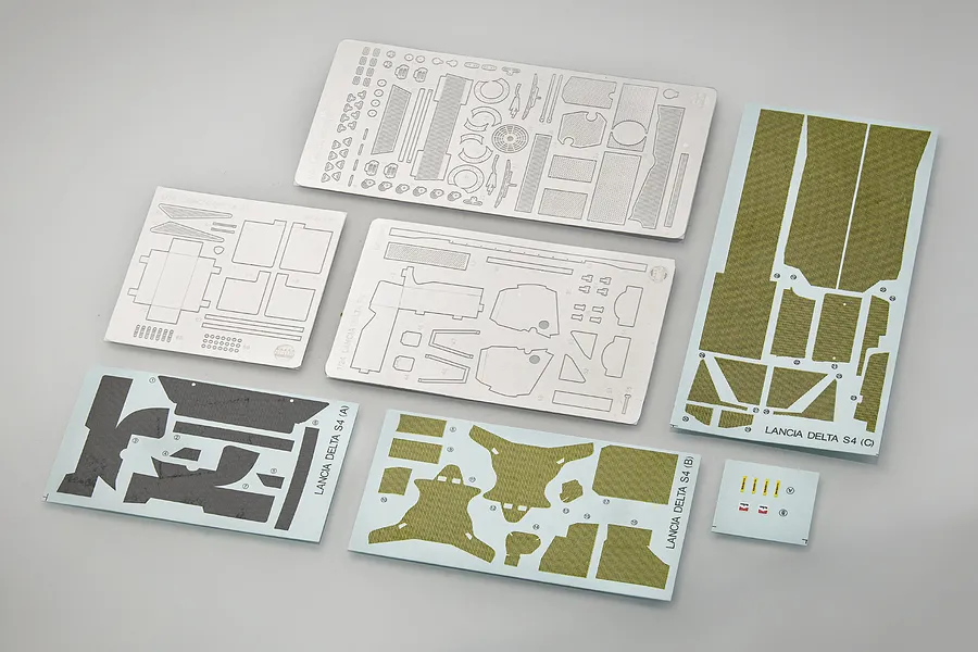 NuNu 1/24 Lancia Delta S4 &amp;#039;86 (Sanremo Rally) Detail Up Parts Set image 53048