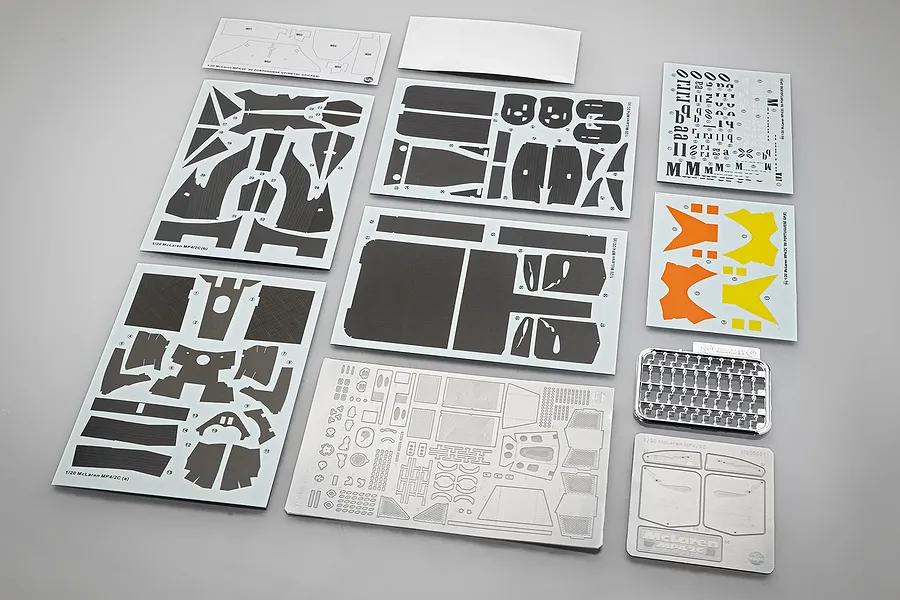 NuNu 1/20 McLaren MP4/2C (&amp;#039;86 Portuguese GP) Detail Up Parts Set image 53049