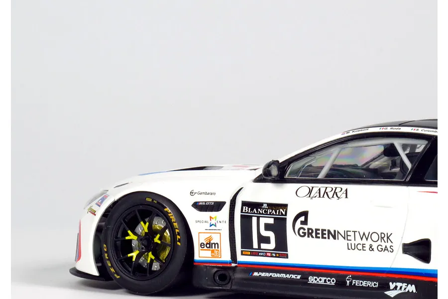 NuNu 1/24 BMW M6 GT3 (2016 Italia Monza) Scaled Plastic Model Kit image 53101