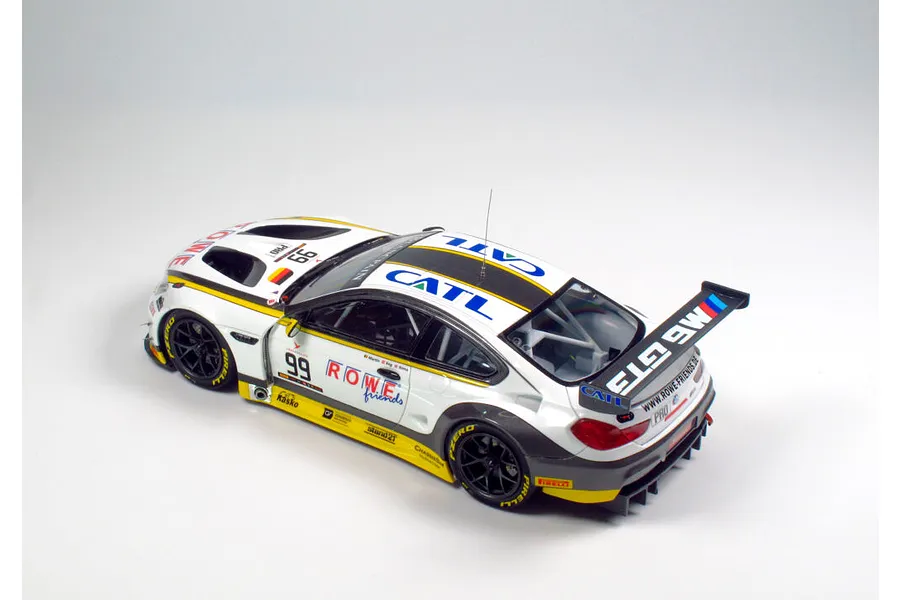 NuNu 1/24 BMW M6 GT3 (2016 Spa 24 Hours Winner &amp;amp; NE24001 Detail Up Parts Set) Scaled Plastic Model Kit image 53110