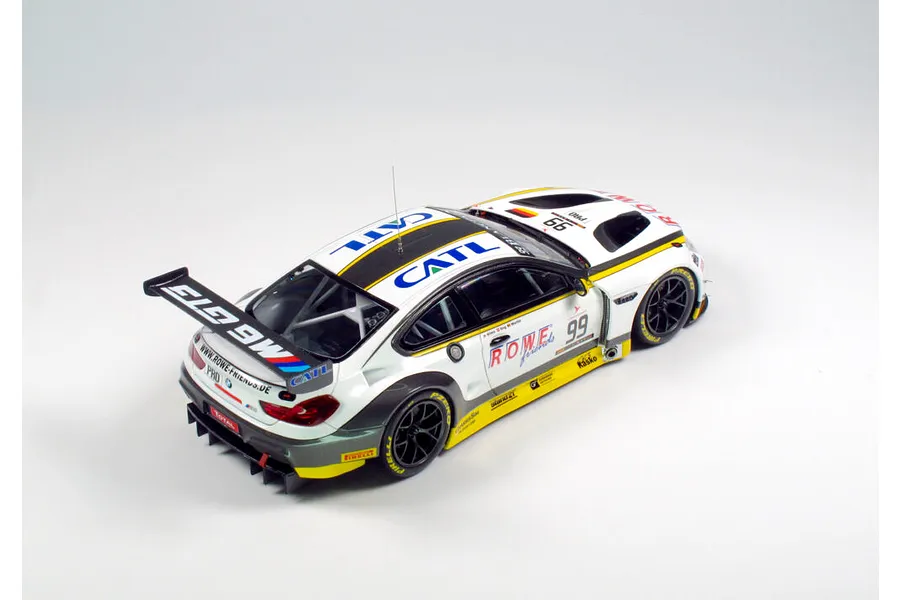 NuNu 1/24 BMW M6 GT3 (2016 Spa 24 Hours Winner &amp;amp; NE24001 Detail Up Parts Set) Scaled Plastic Model Kit image 53111