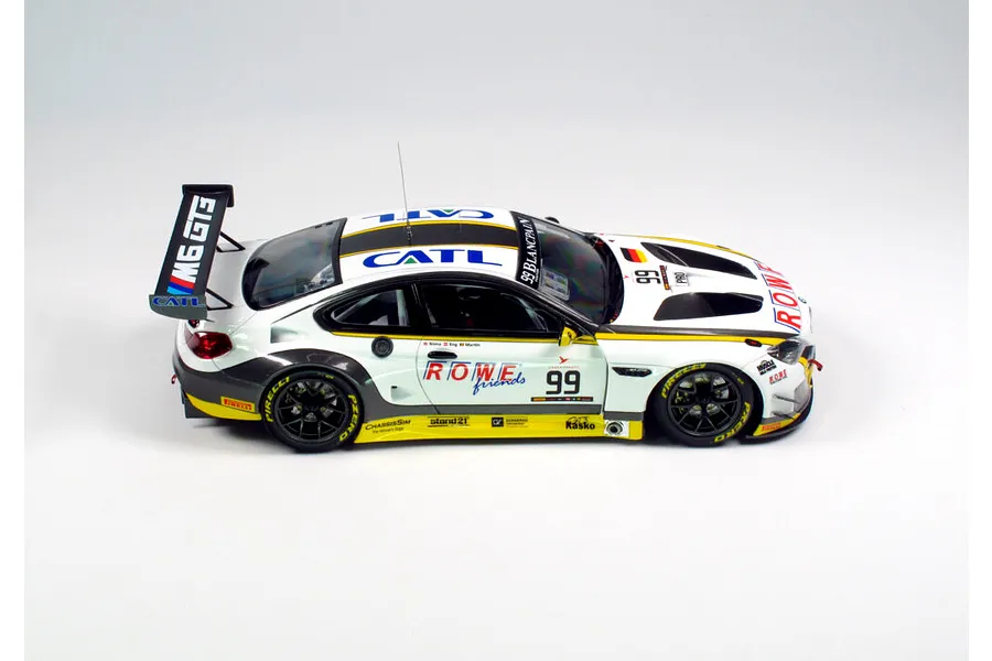 NuNu 1/24 BMW M6 GT3 (2016 Spa 24 Hours Winner &amp;amp; NE24001 Detail Up Parts Set) Scaled Plastic Model Kit image 53112