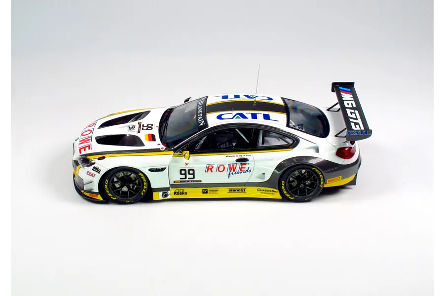 NuNu 1/24 BMW M6 GT3 (2016 Spa 24 Hours Winner &amp;amp; NE24001 Detail Up Parts Set) Scaled Plastic Model Kit image 53113