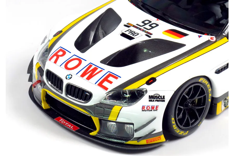 NuNu 1/24 BMW M6 GT3 (2016 Spa 24 Hours Winner &amp;amp; NE24001 Detail Up Parts Set) Scaled Plastic Model Kit image 53117