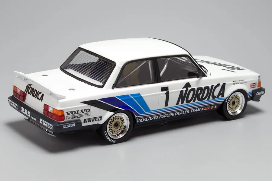 NuNu 1/24 Volvo 240 Turbo &amp;#039;86 (ETCC Hockenheim Winner) Scaled Plastic Model Kit image 53131