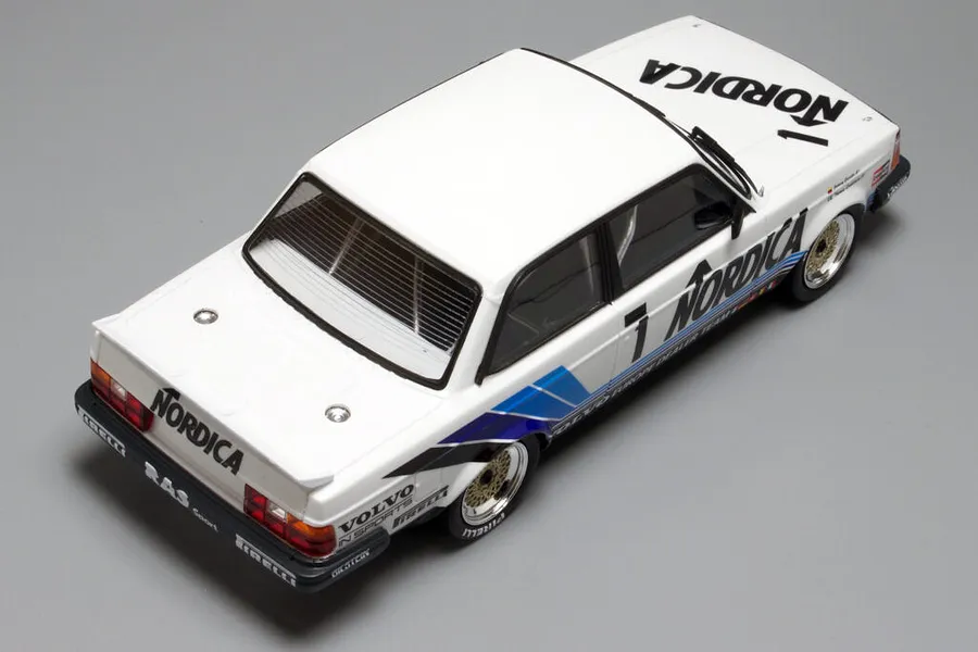 NuNu 1/24 Volvo 240 Turbo &amp;#039;86 (ETCC Hockenheim Winner) Scaled Plastic Model Kit image 53134