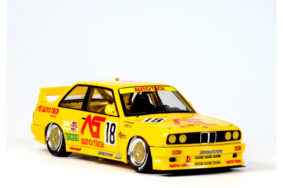 NuNu 1/24 BMW E30 &amp;#039;93 (JTC &amp;amp; &amp;#039;91 Mancau GP Auto Tech &amp;amp; NE24014 Detail Up Parts Set) Scaled Plastic Model Kit image 53146