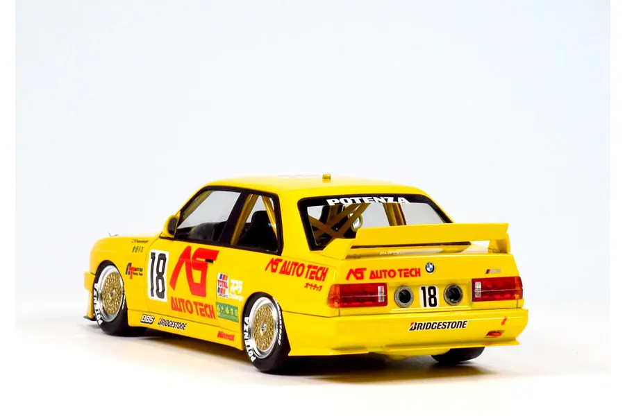 NuNu 1/24 BMW E30 &amp;#039;93 (JTC &amp;amp; &amp;#039;91 Mancau GP Auto Tech &amp;amp; NE24014 Detail Up Parts Set) Scaled Plastic Model Kit image 53147