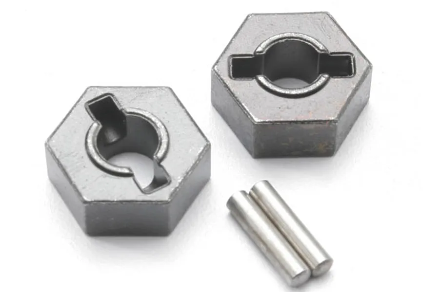 Traxxas Steel 14mm Wheel Hexes w/ Axle Pins 2Pcs image 5323