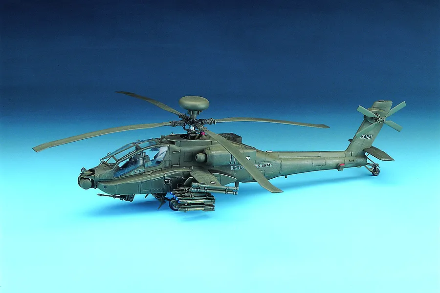 Academy 1/48 AH-64D Apache Longbow Scaled Plastic Model Kit image 53231