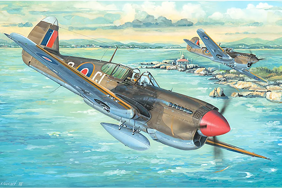 Trumpeter 1/32 RAAF P-40M War Hawk Fighter Scaled Plastic Model Kit image 53272