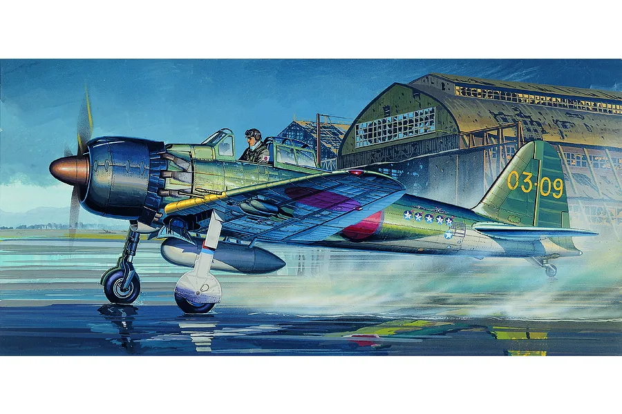 Academy 1/72 Mitsubishi A6M5C Zero Fighter Type 52C Scaled Plastic Model Kit image 53308