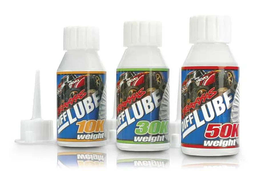 Traxxas 150ml (50ml x3) Differential Oil 10,000w,30,000w,50,000w Set image 5333