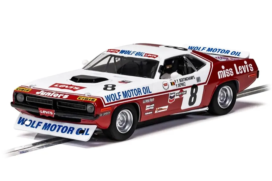Scalextric 1/32 Chrysler Hemicuda Spa 24 Hours 1973 Bertinchamps &amp;amp; Deprez Slot Car image 53363
