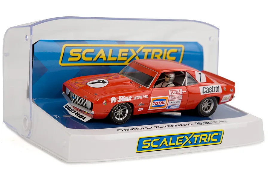 Scalextric 1/32 ZL1 Camaro 1972 ATCC Symmons Plains Slot Car image 53372