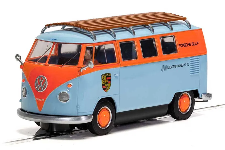 Scalextric 1/32 VW T1B Microbus Rofgo Gulf Collection JW Automotive Slot Car image 53433