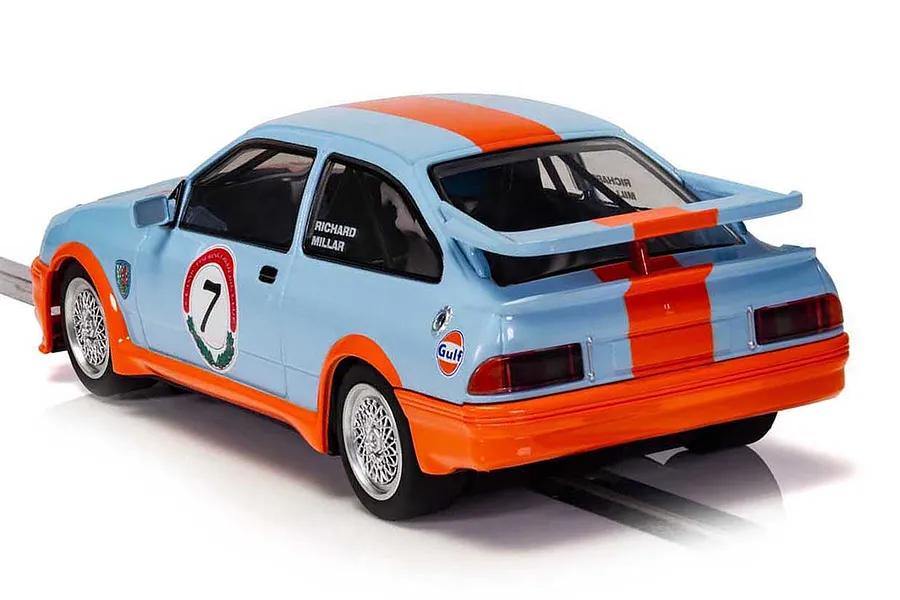 Scalextric 1/32 Ford Sierra RS500 Gulf Edition Richard Millar Slot Car image 53439