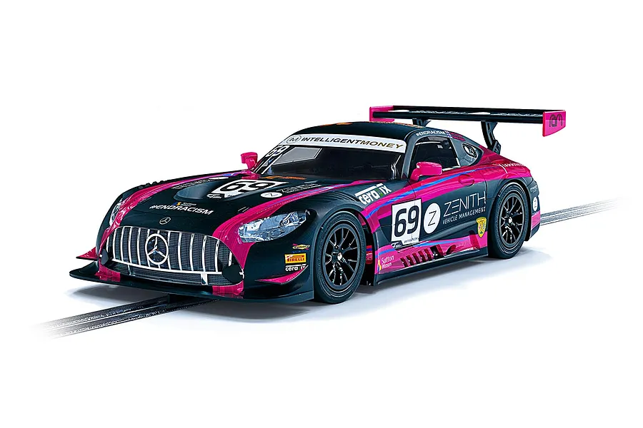 Scalextric 1/32 Mercedes AMG GT3 British GT 2020 De Haan &amp;amp; Kujala Slot Car image 53443
