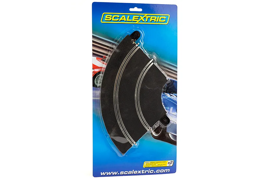 Scalextric 1/32 Track Radius 1 Hairpin Curve 90 Degree 2Pcs image 53471