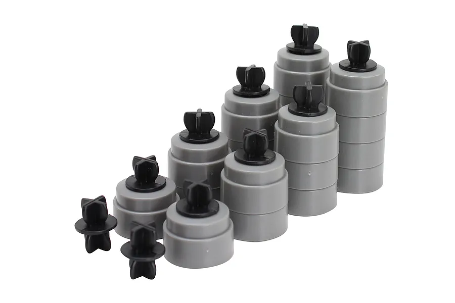 Scalextric 1/32 Track Support &amp;amp; Clip Kit 20Pcs image 53489