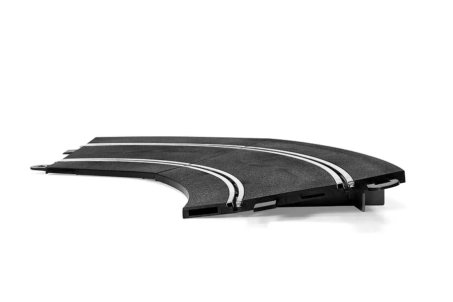 Scalextric 1/32 Track Radius 2 Banked Curve 45 Degree 2Pcs w/ Supports image 53516
