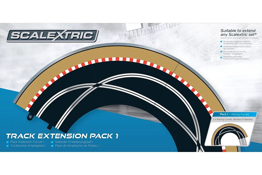 Scalextric 1/32 Track Extension Pack 1 image 53522