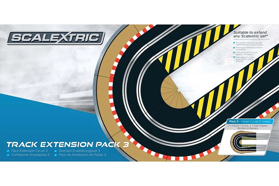 Scalextric 1/32 Track Extension Pack 3 image 53528