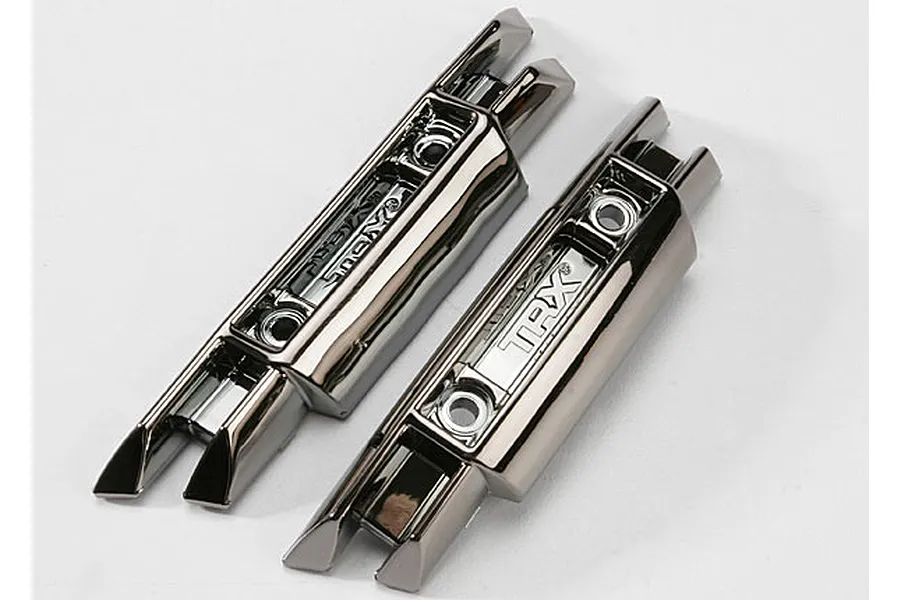 Traxxas Front &amp;amp; Rear Bumpers (Black Chrome) image 5355