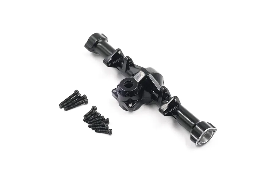 Yeah Racing Black Aluminium SCX24 Rear Differential/Axle Housing 1Pc w/ Hardware image 53650